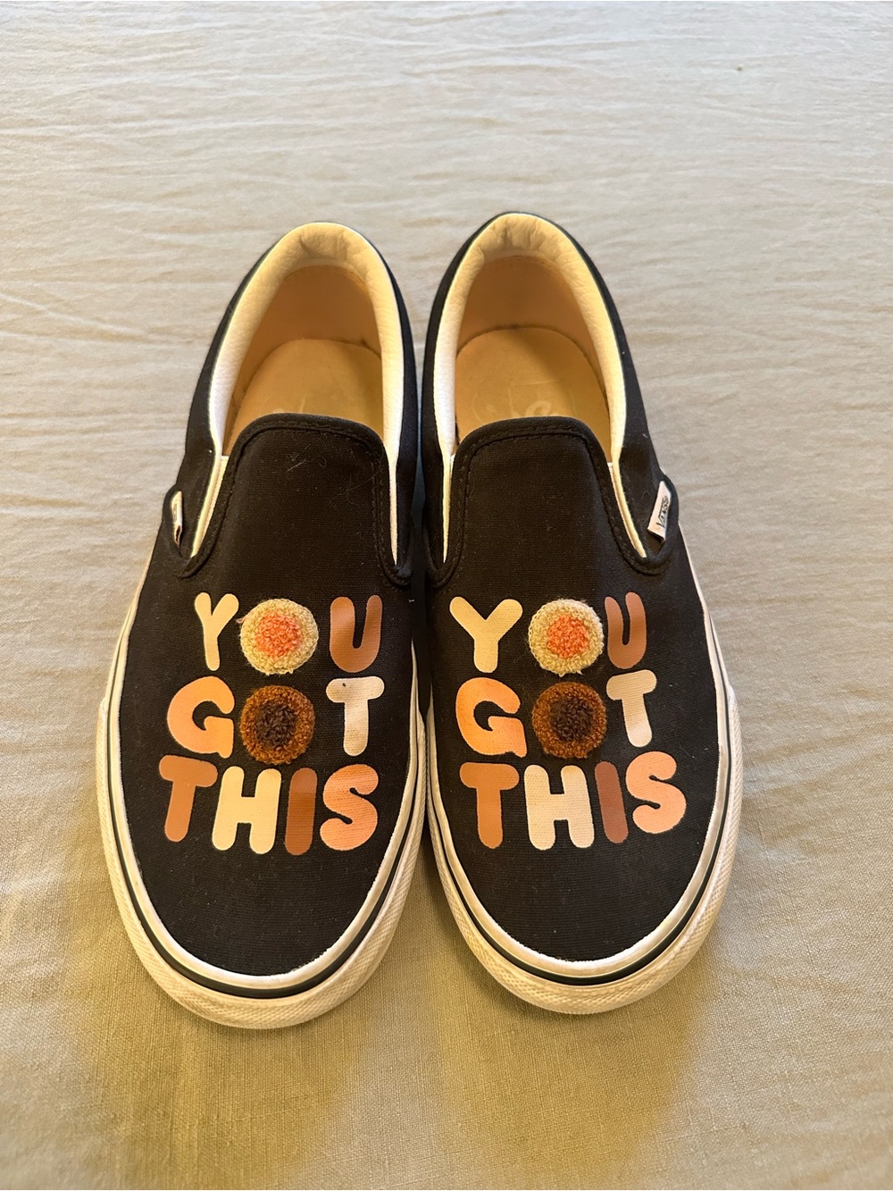 Vans You Got This Breast Cancer Awareness Slip Ons